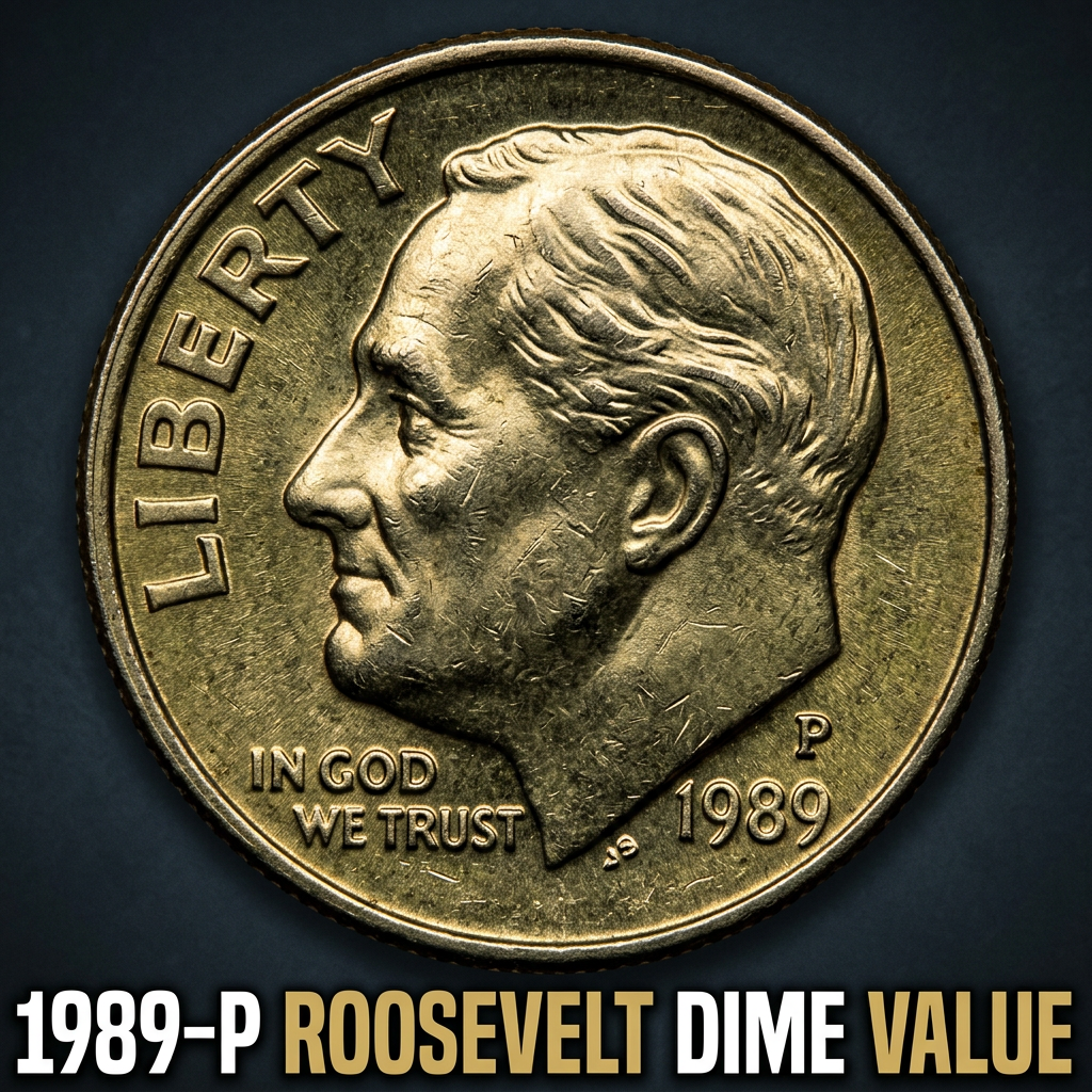 1989-P Roosevelt Dime Value What It's Worth and What to Look For