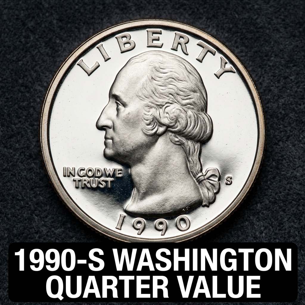 1990-S Washington Quarter Value Guide What It's Worth and Why Collectors Care