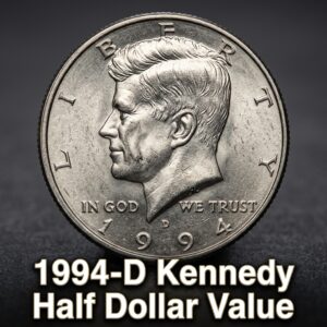 1994-D Kennedy Half Dollar Value and What It's Worth Today
