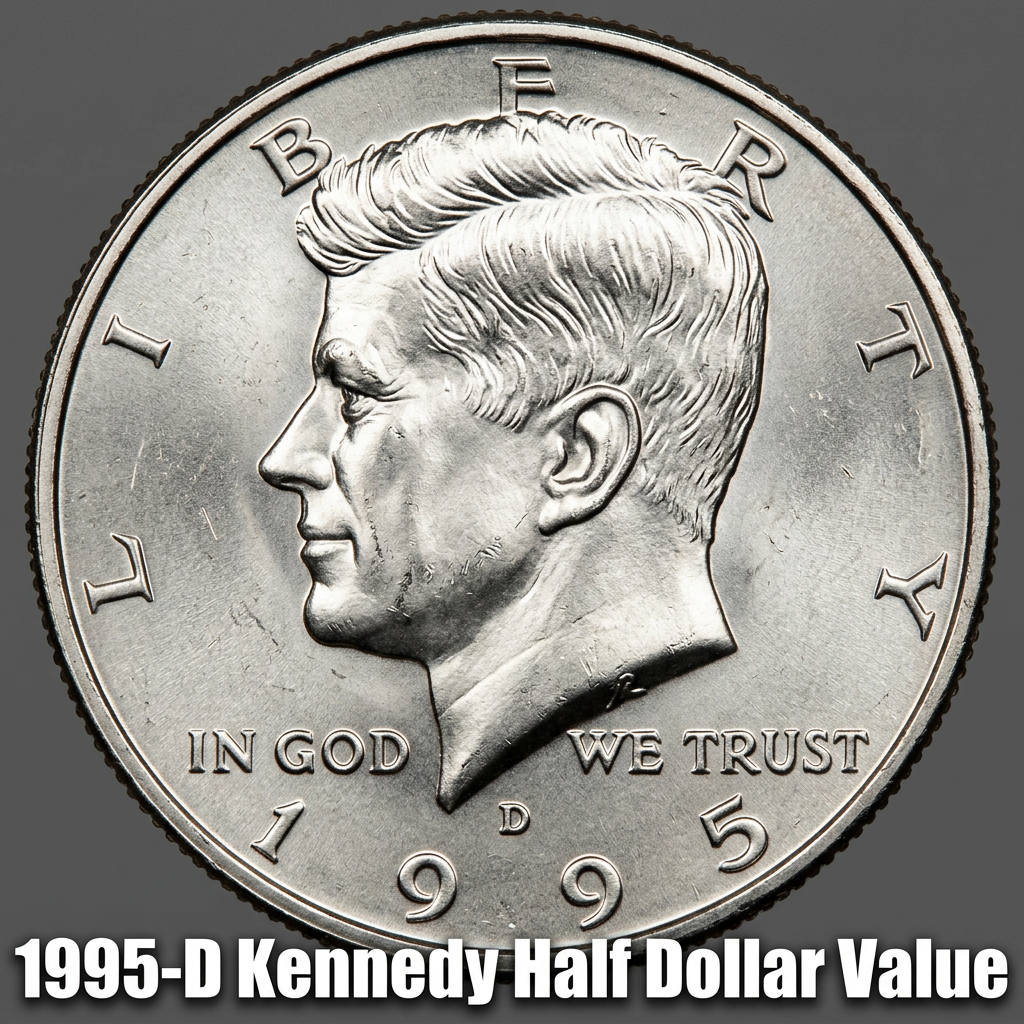 1995-D Kennedy Half Dollar Value and What It's Worth Today
