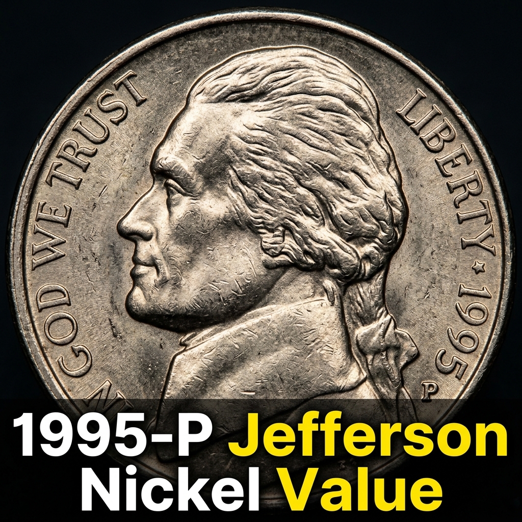 1995-P Jefferson Nickel Value What It's Worth and Why