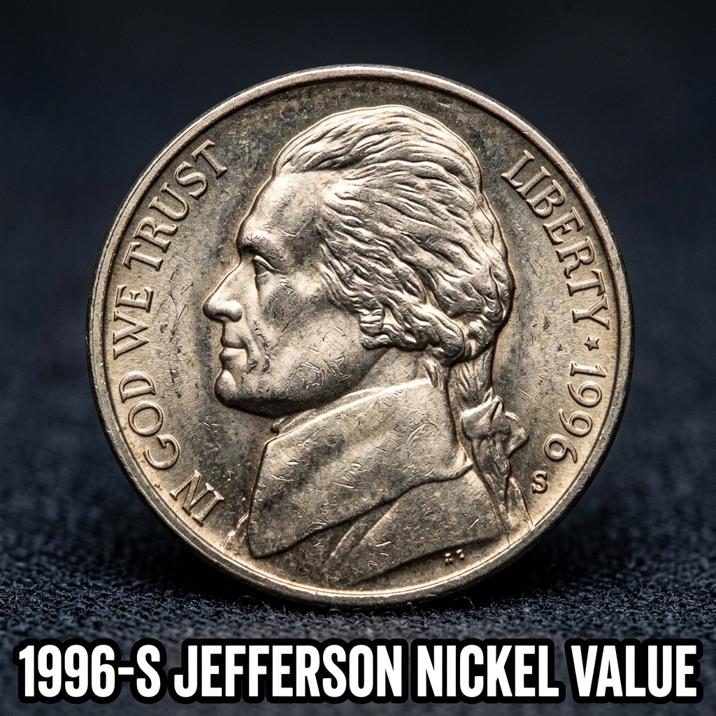 1996-S Jefferson Nickel Value and Why Collectors Actually Want This One