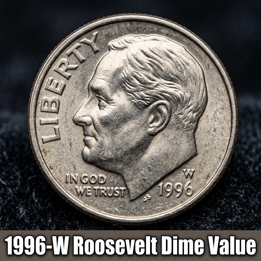 1996-W Roosevelt Dime Value Guide What It's Worth and Why Collectors Care