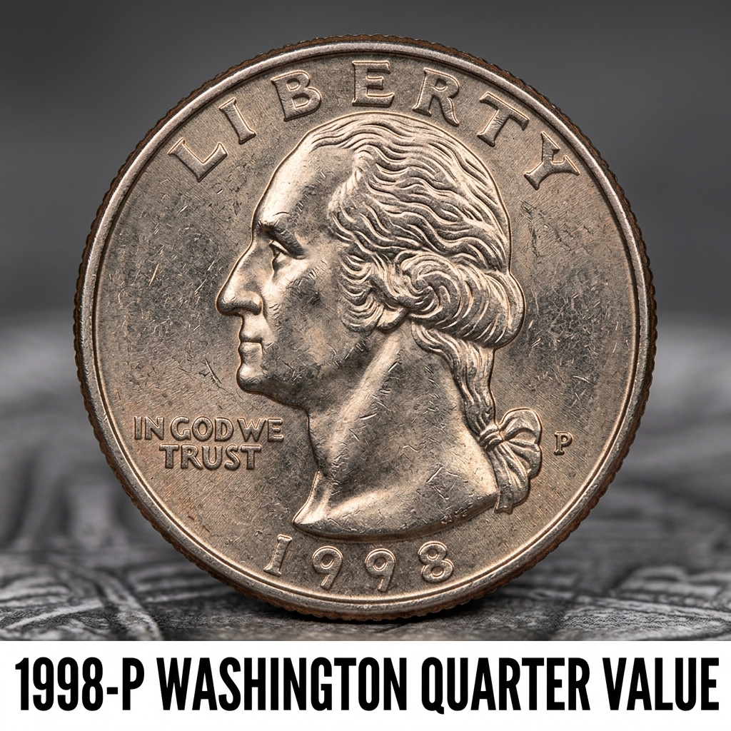 1998-P Washington Quarter Value and What It's Really Worth Today
