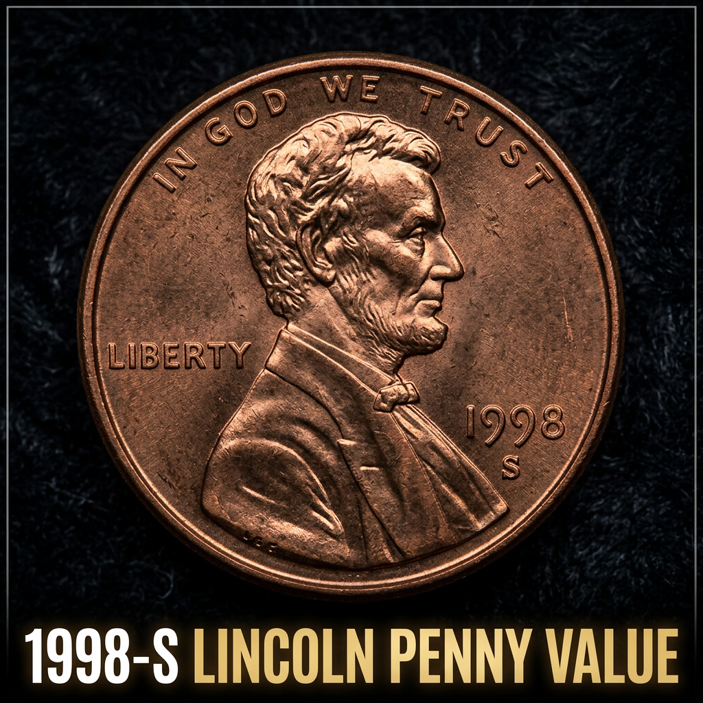 1998-S Lincoln Penny Value Guide What It's Worth and Why Collectors Care