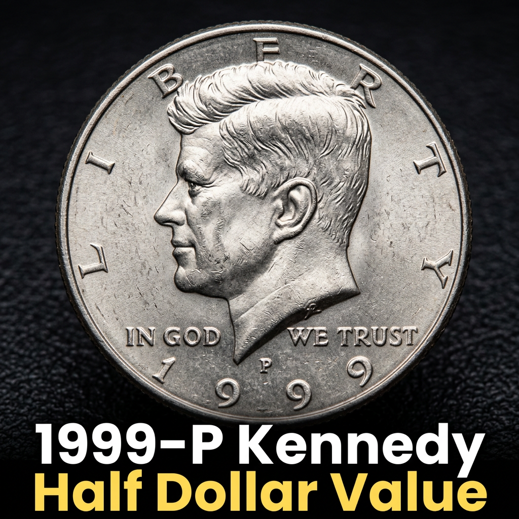 1999-P Kennedy Half Dollar Value What It's Really Worth Today