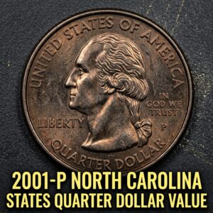 2001-P North Carolina State Quarter Value and What It's Actually Worth Today