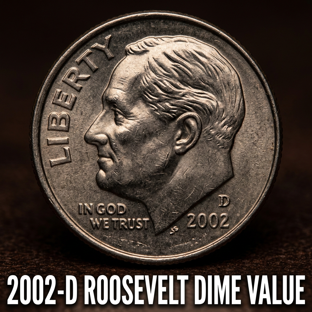 2002-D Roosevelt Dime Value Explained — What It's Worth and Why