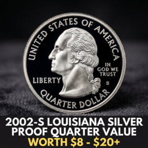2002-S Louisiana Silver State Quarter Value Guide What It's Really Worth