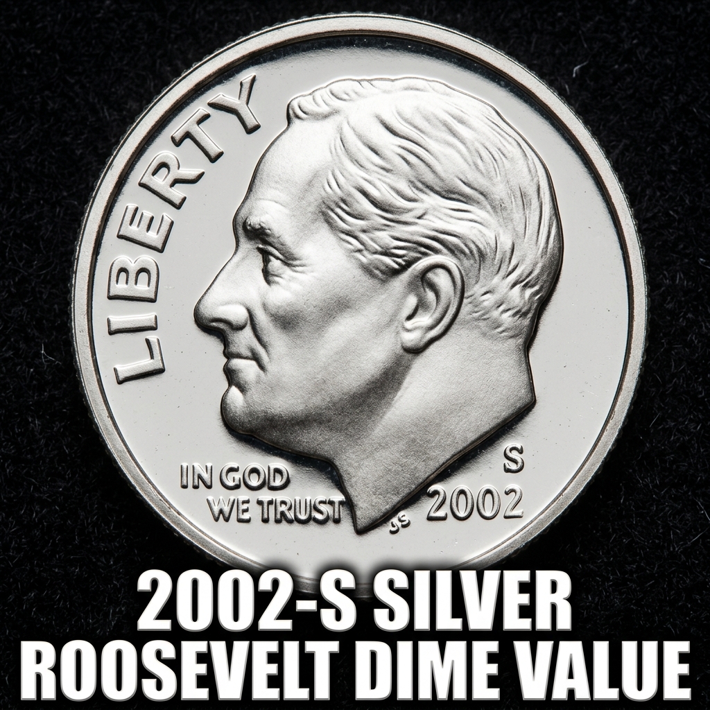 2002-S Silver Roosevelt Dime Value Guide What It's Worth and Why Collectors Care