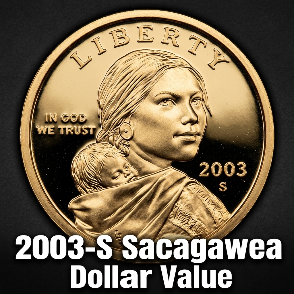 2003-S Sacagawea Dollar Value and What It's Worth Today