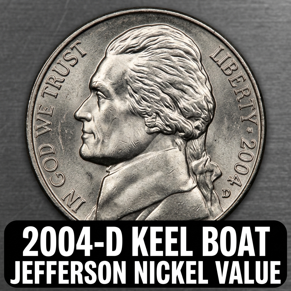 2004-D Keel Boat Jefferson Nickel Value Guide What Is It Worth Today
