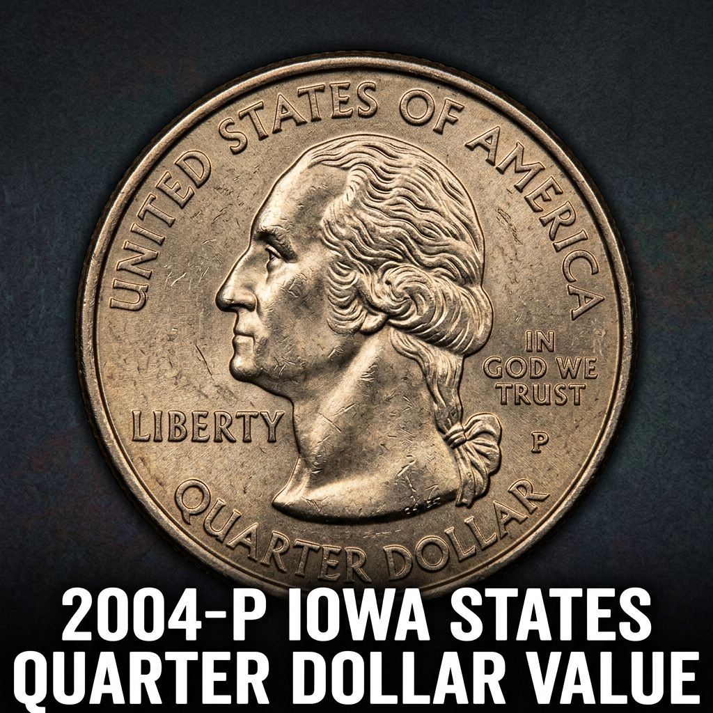 2004-P Iowa State Quarter Value How Much Is It Really Worth