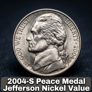 2004-S Peace Medal Jefferson Nickel Value Guide What It's Actually Worth