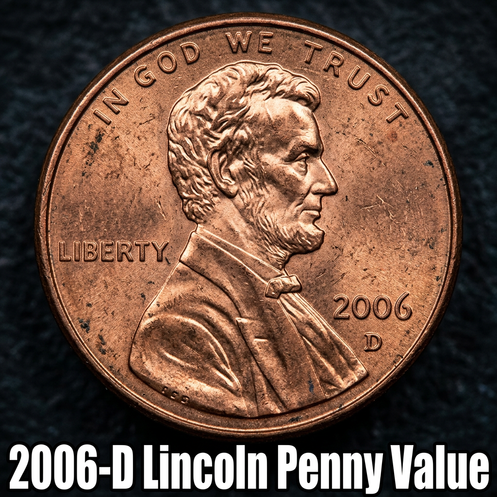 2006-D Lincoln Penny Value and What It's Actually Worth Today