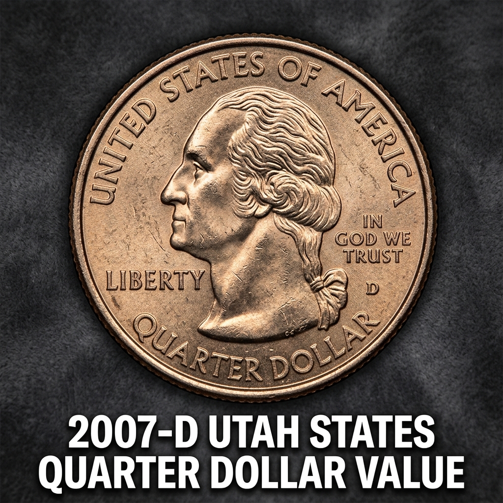 2007-D Utah State Quarter Value What It's Really Worth and Why Collectors Care