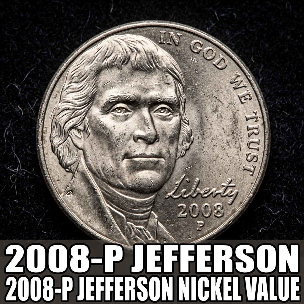 2008-P Jefferson Nickel Value What It's Worth and Why Most Are Still Face Value