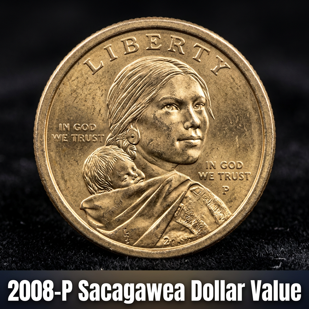 2008-P Sacagawea Dollar Value — What Your Golden Dollar Is Really Worth