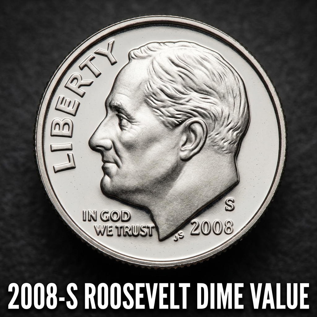 2008-S Roosevelt Dime Value What It's Worth and Why Collectors Care