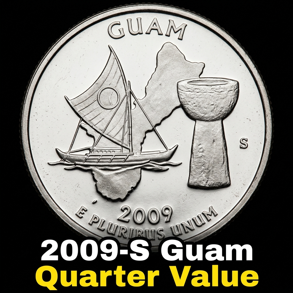 2009-S Guam Quarter Worth More Than You Think