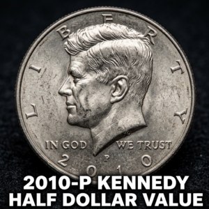 2010-P Kennedy Half Dollar Value and What It's Worth Today