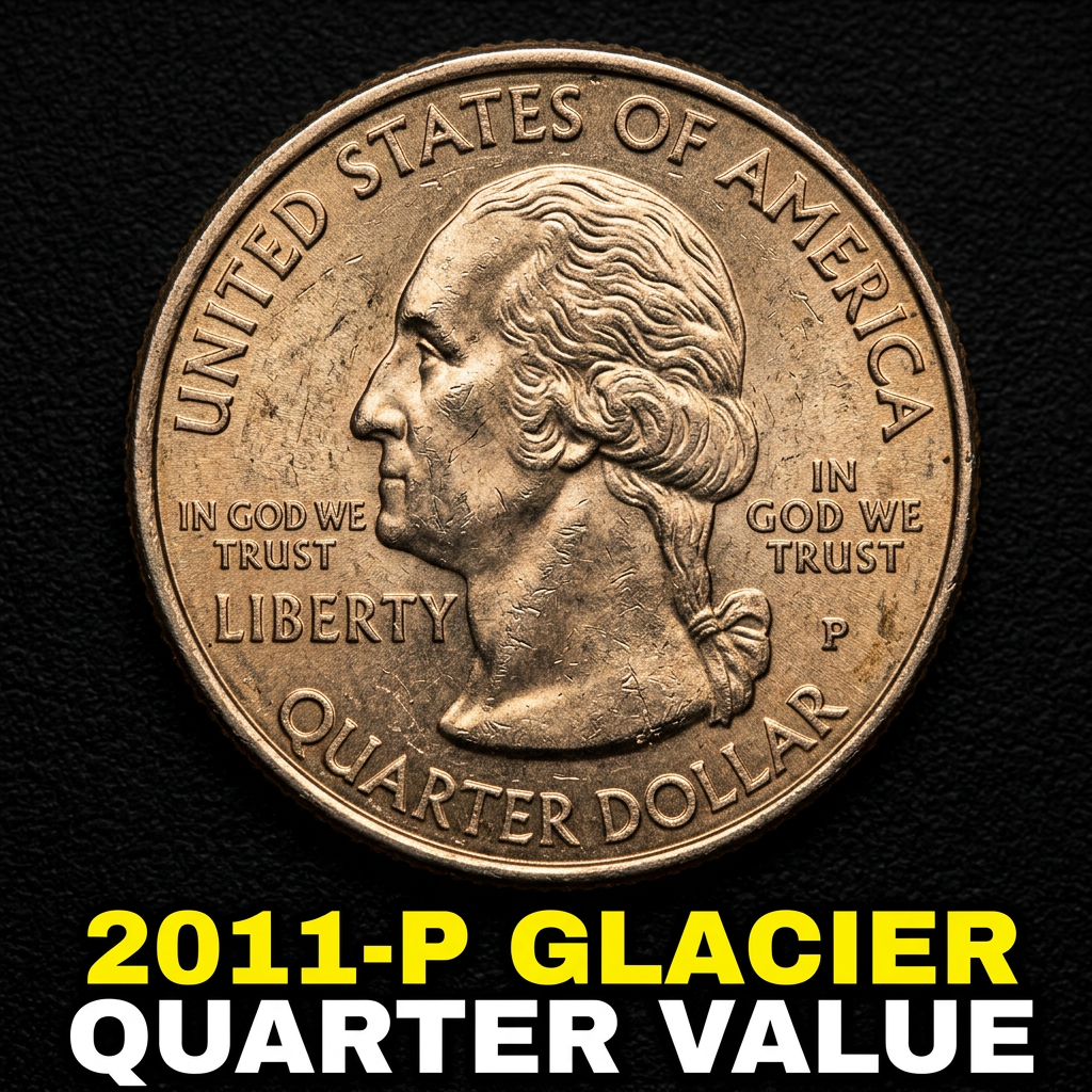 2011-P Glacier National Park Quarter Value and What It's Worth Today