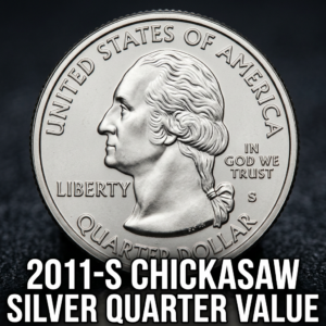 2011-S Chickasaw Silver Quarter Worth More Than You Think