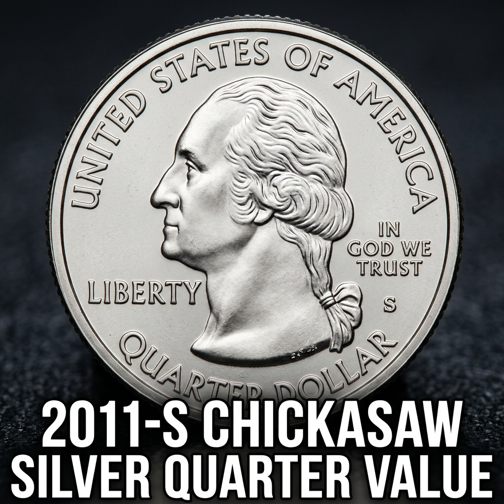 2011-S Chickasaw Silver Quarter Worth More Than You Think