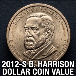 2012-S B. Harrison Presidential Dollar Coin Value and What Collectors Are Paying Today