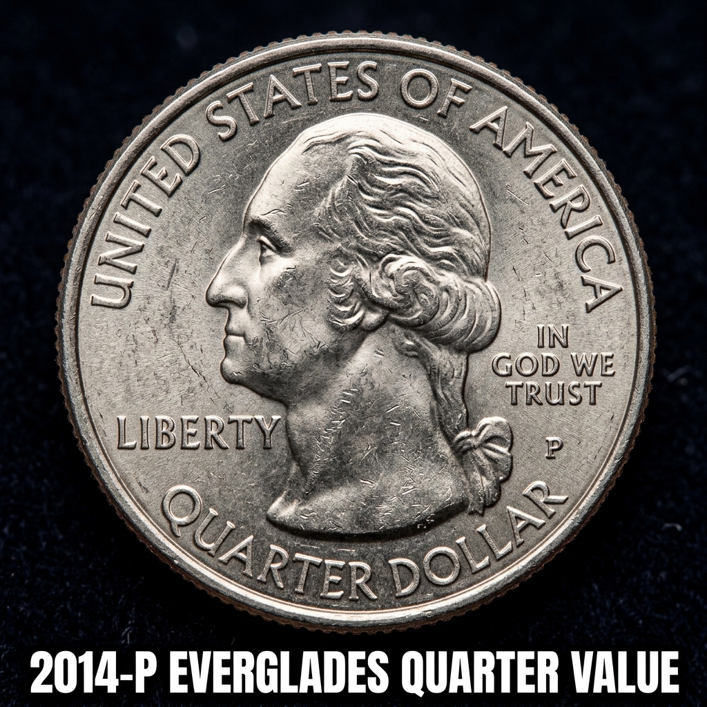 2014-P Everglades Quarter Worth More Than You Think