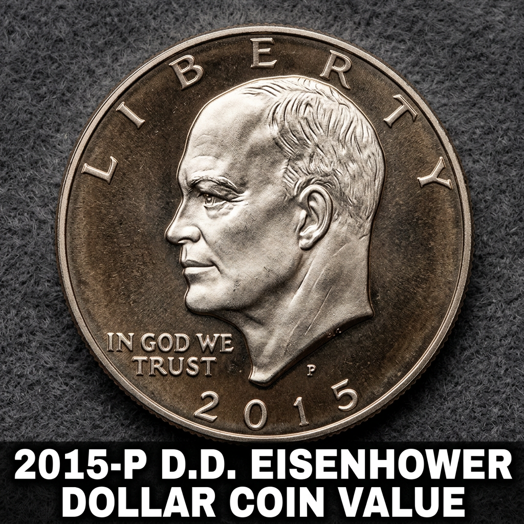 2015-P Eisenhower Dollar Coin Value and What Collectors Are Paying Today