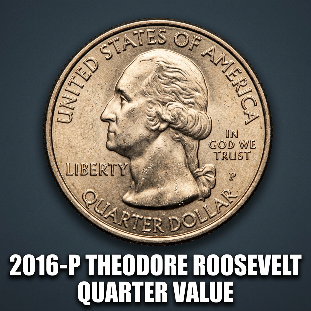 2016-P Theodore Roosevelt Quarter Worth More Than You Think