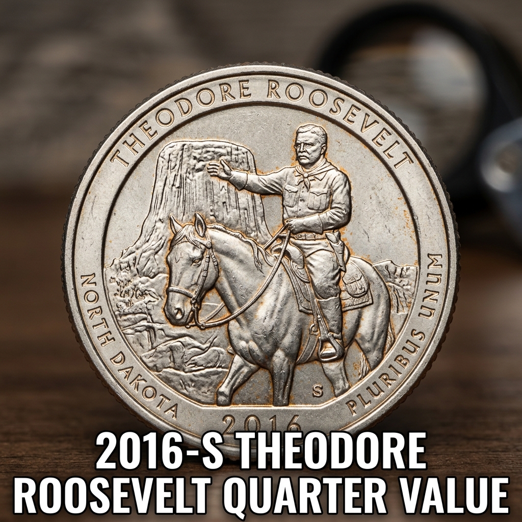 2016-S Theodore Roosevelt Quarter Value What Collectors and Finders Should Know