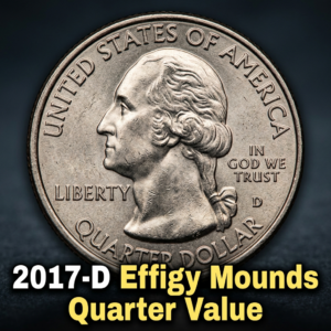 2017-D Effigy Mounds Quarter Worth More Than You Think