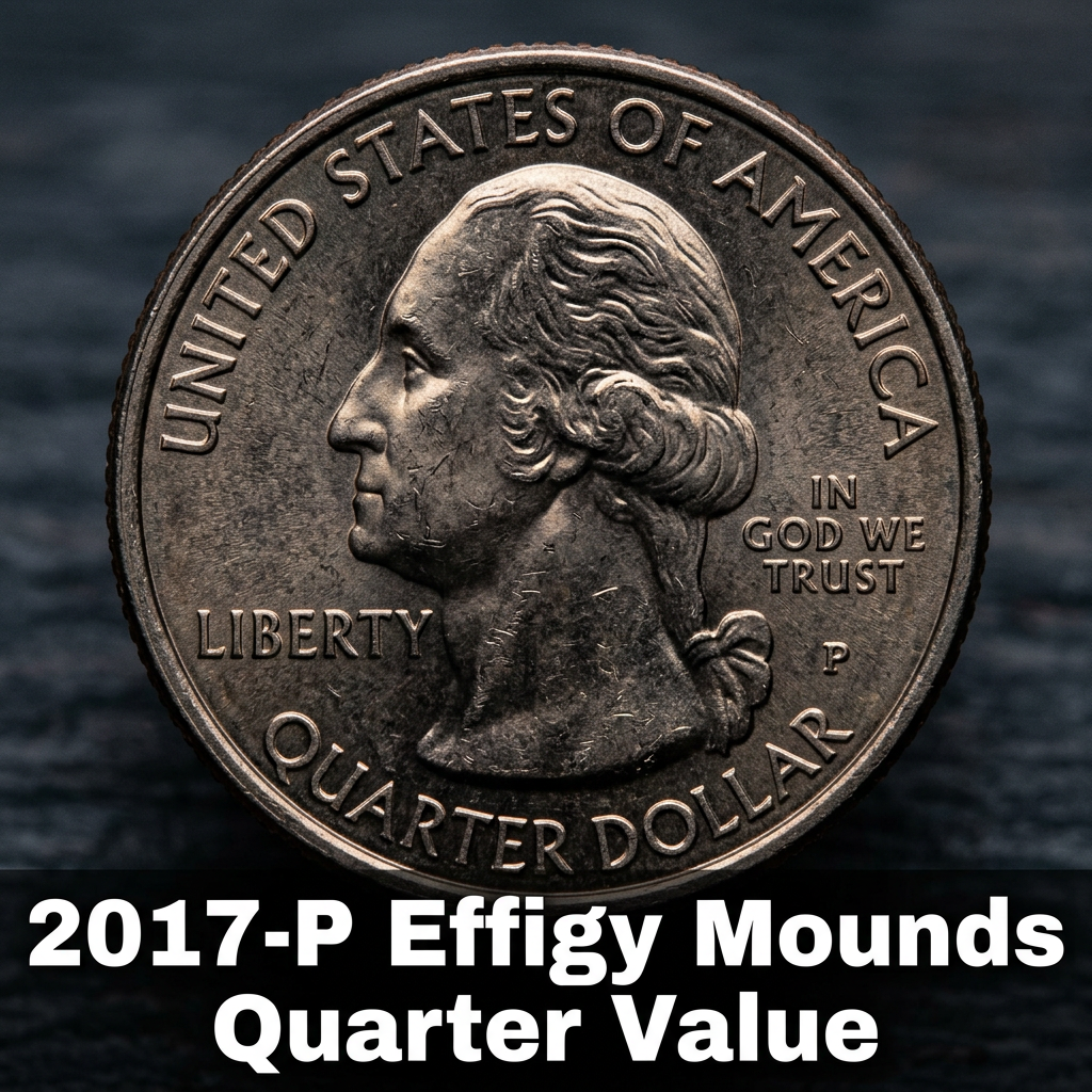 2017-P Effigy Mounds Quarter Worth More Than You Think