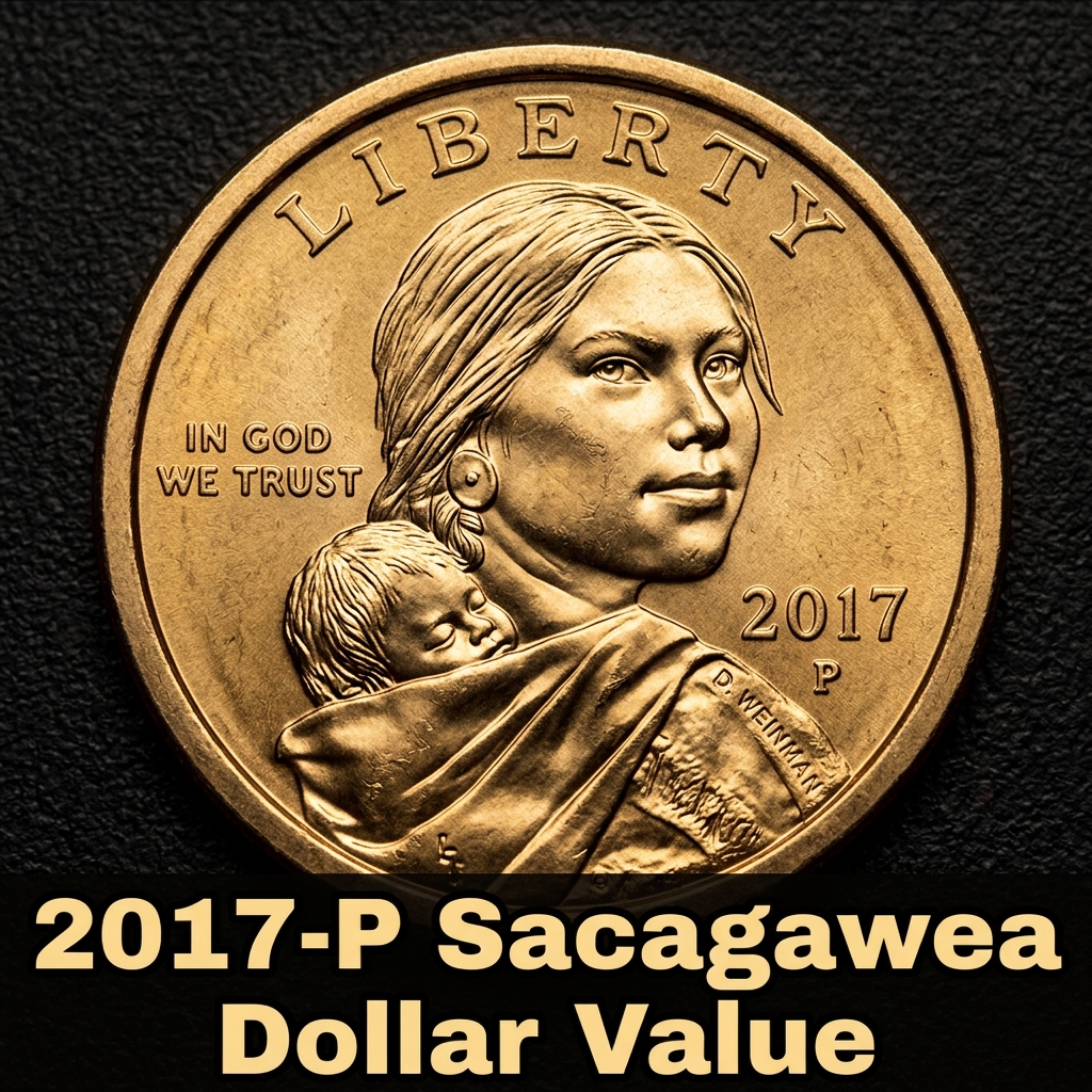 2017-P Sacagawea Dollar Value and What It's Worth Today