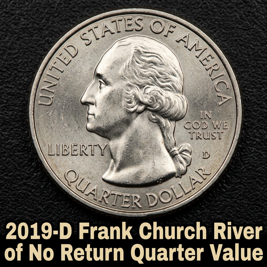 2019-D Frank Church River of No Return Quarter Value and What It's Worth Today