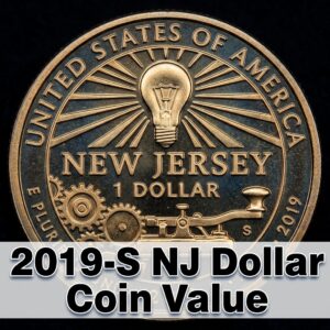 2019-S New Jersey Dollar Coin Value and What It's Worth Today