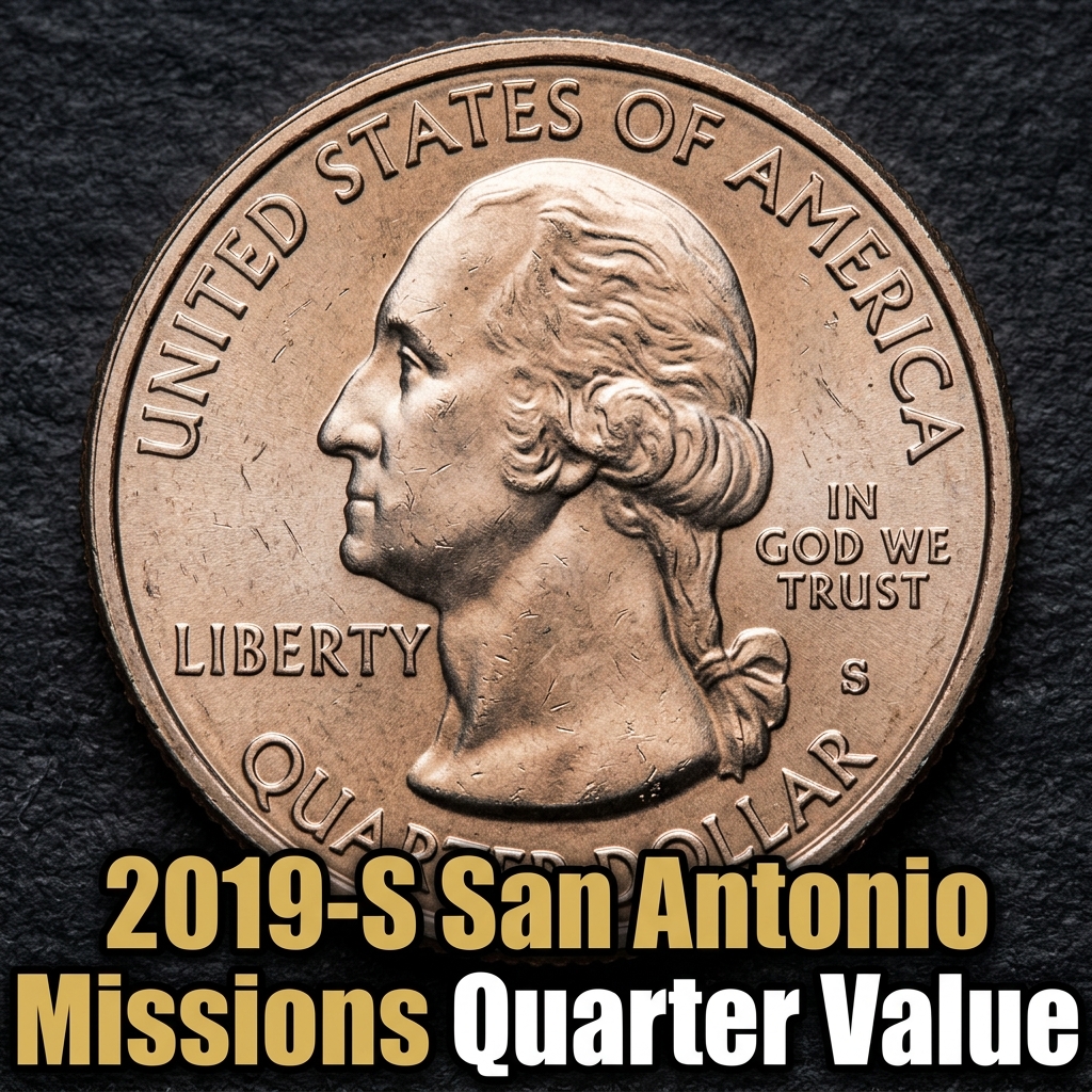 2019-S San Antonio Missions Quarter Value and What It's Worth Today