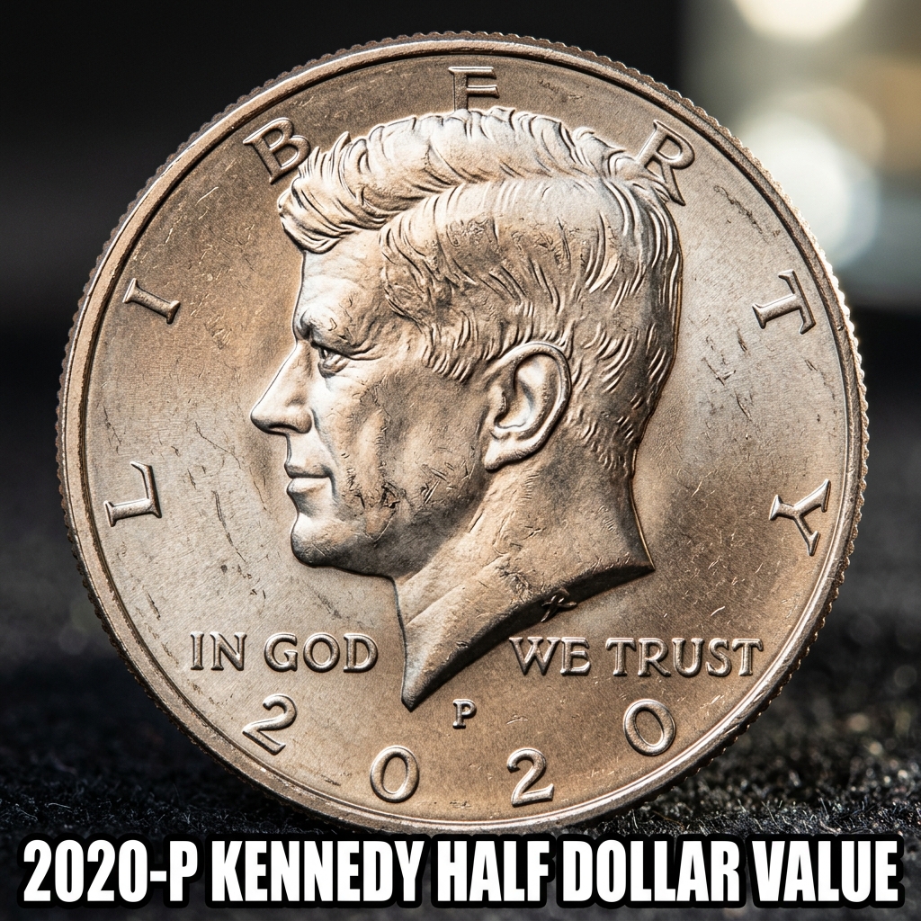 2020-P Kennedy Half Dollar Value and What It's Really Worth Today