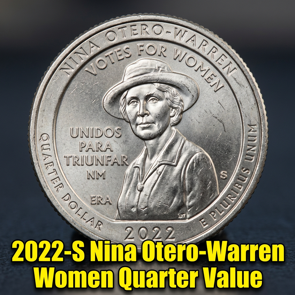 2022-S Nina Otero-Warren Women Quarter Value and What It's Really Worth