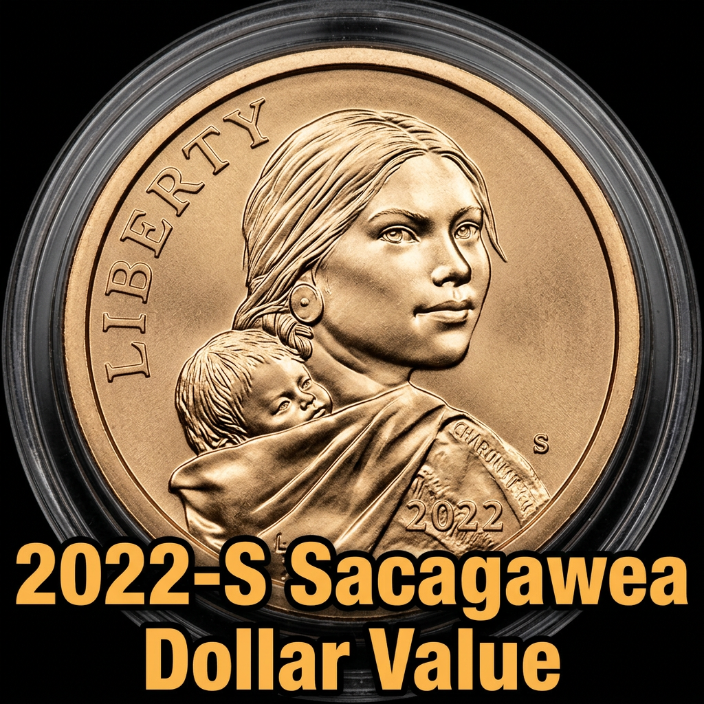 2022-S Sacagawea Dollar Value and What It's Worth Today