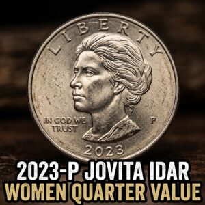 2023-P Jovita Idar Women Quarter Worth More Than Face Value in Many Cases