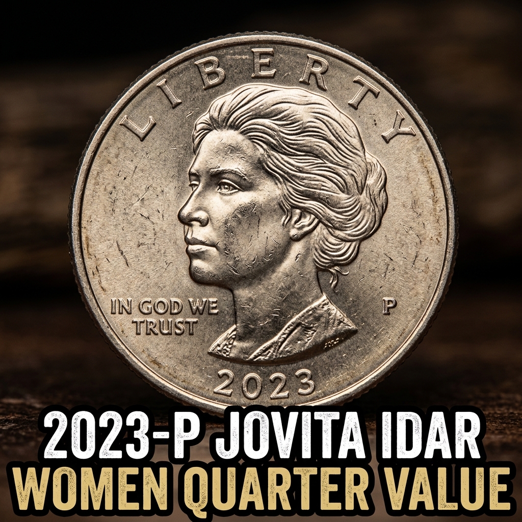 2023-P Jovita Idar Women Quarter Worth More Than Face Value in Many Cases
