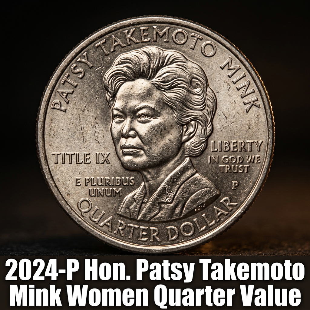 2024-P Patsy Takemoto Mink Women Quarter Value and What It Could Be Worth