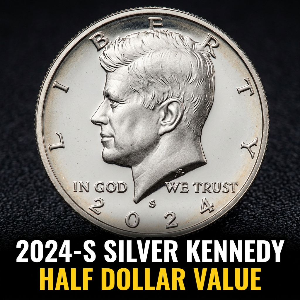 2024-S Silver Kennedy Half Dollar Value Guide What Is It Worth and Should You Keep It